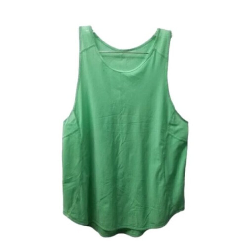 Lululemon Green Tank Yellow Speckles